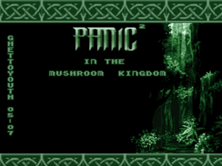Panic in the Mushroom Kingdom 2 Title Screen
